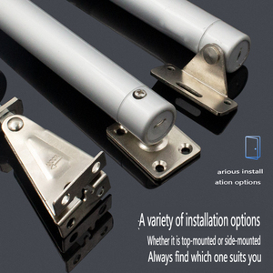 Ferme-<span class=keywords><strong>porte</strong></span> moderne silencieux pneumatique hydraulique en alliage d'aluminium, installation facile pour chambre, salon, bureau à domicile - Product Image 4