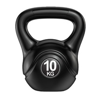 Kettlebell à coque rigide écologique avec poignée antidérapante pour la musculation à domicile, l'entraînement de force, les squats et la musculation en salle de sport