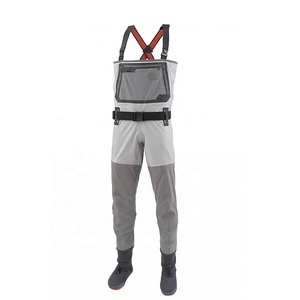 Pantalons de pêche en eau profonde respirants et 100 % imperméables pour la pêche à la mouche - Product Image 1