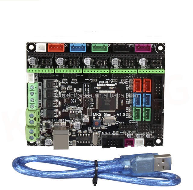 3D printer motherboard MKS Gen-L V1.0 high cost performance control board compatible with ramps open-source marlin PCB board