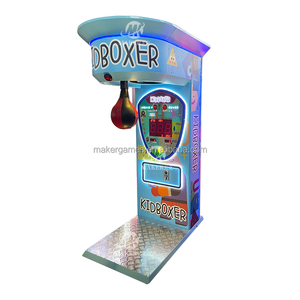 Machine de boxe électronique à frapper pour jeu de sport à monnayeur taille enfant Machine de punch pour jeu d'arcade à vendre - Product Image 2