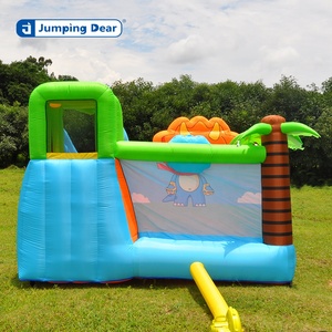 Château gonflable de saut de <span class=keywords><strong>garde</strong></span>-<span class=keywords><strong>corps</strong></span> gonflable commercial bon marché avec parc gonflable de maison gonflable de toboggan - Product Image 5