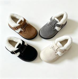 Botas de nieve cálidas de ante sintético, sandalias de mujer, zapatos de mujer, chaussures femme, pantuflas, zapatos de mujer, sandalias - Product Image 1