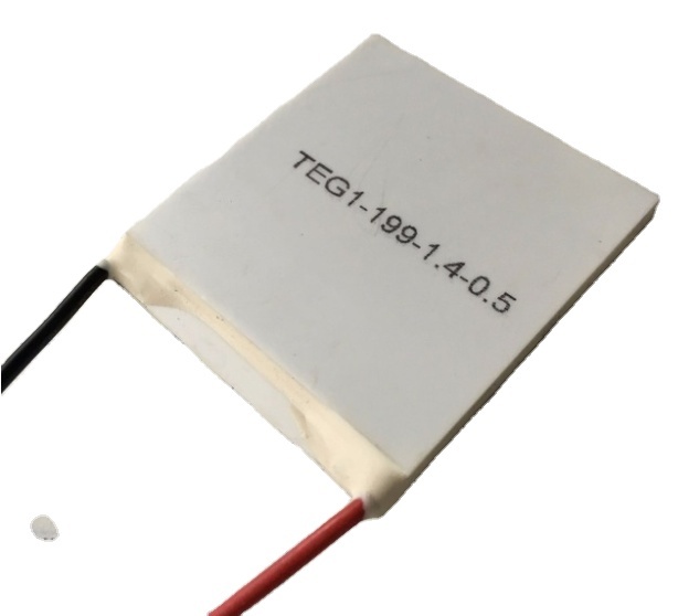 High Temperature Resistant Industrial Thermogenerator TEG1-199-1.4-0.5 44*40mm Thermoelectric Power Generating Module