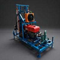 Foreuse de puits d'eau LIYO LY150, 22 CV, diesel, hydraulique, pour forage de 200 m de profondeur, pour l'approvisionnement en eau potable en zone rurale
