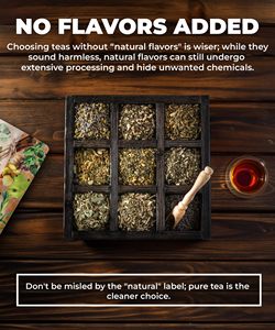 Té de Hojas Sueltas Personalizado con Jengibre, Cúrcuma, Menta, Pimienta Negra, Sin Cafeína - Product Image 5