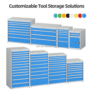 Lemari Perkakas Logam Opsional Rockshell Berkualitas Tinggi dengan Laci Multi Warna untuk Penyimpanan Bengkel - Product Image 2
