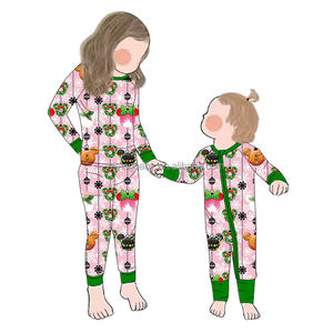 Conjunto de <span class=keywords><strong>Ropa</strong></span> para Bebé Niñ<span class=keywords><strong>a</strong></span> YiYing, <span class=keywords><strong>Ropa</strong></span> de Otoño e Invierno, Conjuntos Familiares <span class=keywords><strong>a</strong></span> Juego, Pijamas <span class=keywords><strong>a</strong></span> Juego para Mamá e Hija - Product Image 4