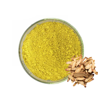 Poudre de Baicaline 85% 98% Flavonoïde Naturel Extrait d'Écorce de Scutellaria Baicalensis Qualité Alimentaire en Vrac 491-67-8 Baicaline