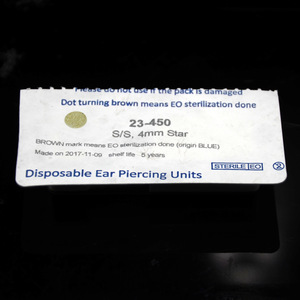 Nouvelle Machine de perçage jetable stérile pour Cartilage, <span class=keywords><strong>Tragus</strong></span>, Helix, Kit de sécurité, outil avec clous de boucle d'oreille, <span class=keywords><strong>pistolet</strong></span> de perçage d'oreille - Product Image 6