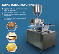 Petite machine multifonctionnelle pour étaler le beurre, déposeuse de crème pour gâteaux, machine à glaçage pour gâteaux à vendre