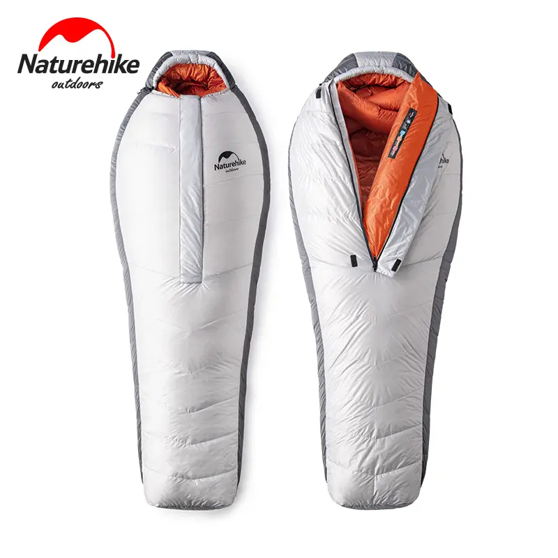 Outdoor Winter Thickening Cold Travel Camping Sleeping Bag Mummy Goose Down Sleeping Bag