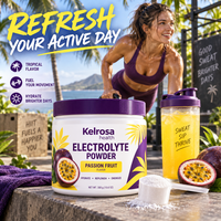 Poudre d'hydratation à marque privée, boisson électrolytique sans sucre, vitamines, sachets de poudre d'électrolytes pour l'hydratation