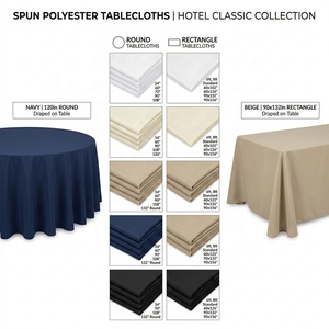 <span class=keywords><strong>Tovaglia</strong></span> Rotonda in Poliestere Bianco di Alta Qualità, <span class=keywords><strong>Antimacchia</strong></span> e Antipiega, Misura Personalizzata 120/132 Pollici, Vendita all'Ingrosso - Product Image 5