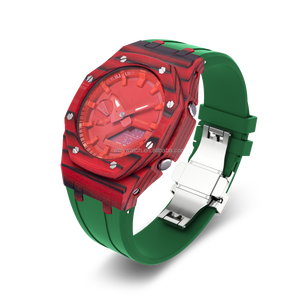 Kit mod pour bracelet de montre en silicone Oak Ga2100 et boîtier de montre en fibre de carbone pour <span class=keywords><strong>G</strong></span> <span class=keywords><strong>Shock</strong></span> <span class=keywords><strong>Ga</strong></span> <span class=keywords><strong>2100</strong></span> - Product Image 5