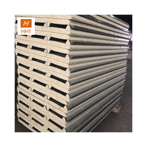 HHTP0004 poliuretano pu compuesto puf de <span class=keywords><strong>aislamiento</strong></span> de espuma paneles de pared sándwich para casas prefabricadas - Product Image 4