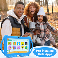 Tablet PC Infantil de 7 Pulgadas con Wi-Fi y Capacidad de 2+2+32GB para Fines Educativos