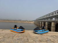 Mini jet ski électrique haute vitesse, coque EPP résistante aux chocs, monoplace, idéal pour les courses sur les lacs et les eaux côtières