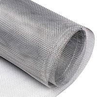 Moustiquaire en aluminium, filet anti-insectes sur mesure en fil d'aluminium pour fenêtres, portes, ventilation et applications de construction