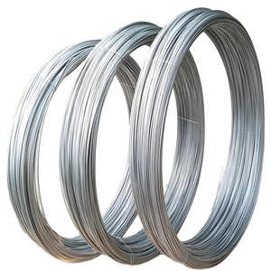 מקור המפעל חם לטבול gi חוט פלדה לבנייה/גידור (astm a641, moq 1 טון) - Product Image 5