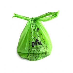 Sacs à crottes de chien en plastique PE colorés, écologiques, garantis anti-fuites, extra épais et résistants, avec poignée de fermeture - Product Image 4