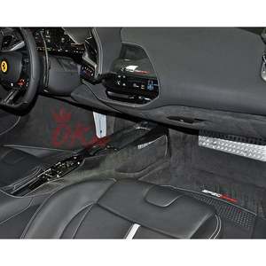 Khô sợi carbon trung tâm giao diện điều khiển bên tấm cho Ferrari sf90 nội thất Bộ dụng cụ - Product Image 3