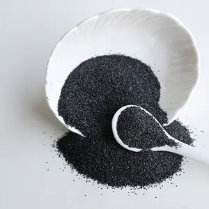 不锈钢刚玉粉用中国黑色熔融氧化铝磨料砂轮