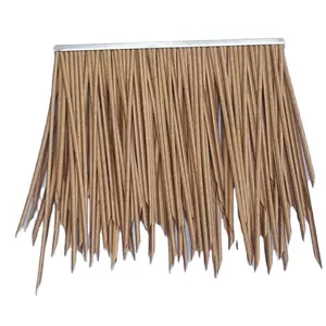 Fantastic chinese family garden tiki thatch artificial grass unique custom outdoor shade Hawaii straw thatch umbrella