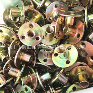 Iron Plate Nut M10 36mm Zinc Plated For Sheet Metal Furniture <b>Bolt</b> - Product Image 5