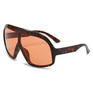 Nouveauté 2025 – Lunettes de soleil oversize unisexe style punk à grande monture, protection UV400 - Product Image 4
