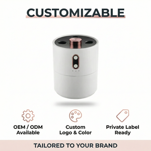 Denizanası Duman Halkası USB Masaüstü Esansiyel Yağ Aroma Difüzörü Hava Nemlendirici 450ml Kapasiteli Koku Difüzörü, Araba ve Ev Kullanımı - Product Image 1