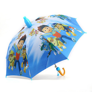 <span class=keywords><strong>DIMANCHE</strong></span> Petit Parapluie Droit en PVC pour Enfant Nouveau Design Dessin Animé Girlx et Garçons avec Couvercle en Plastique Anti-Goutte pour Enfants - Product Image 4