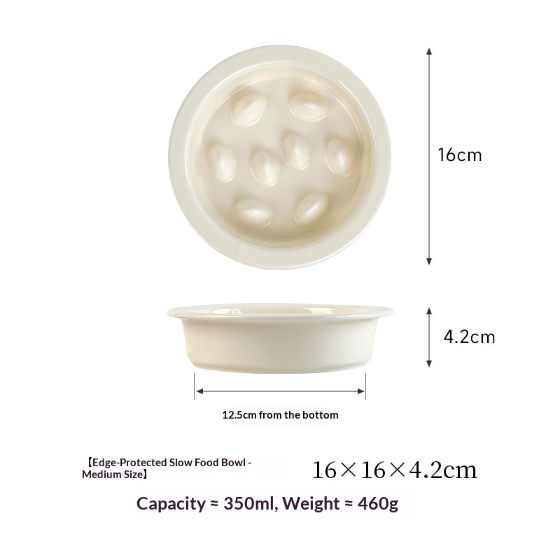 Slow Feeder Bowl (white)