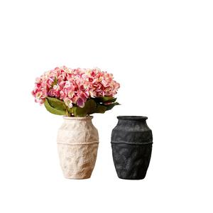 Jarrón <span class=keywords><strong>de</strong></span> Cerámica Estilo Wabi Sabi, Jarra <span class=keywords><strong>de</strong></span> Cerámica Vintage <span class=keywords><strong>de</strong></span> Alta Gama, <span class=keywords><strong>Flores</strong></span> <span class=keywords><strong>Secas</strong></span>, Estilo Chino, Decoración Hecha a Mano para la Entrada - Product Image 5