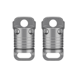 Porte-clés à dégagement rapide en titane, connecteur magnétique détachable à une main, verrouillage sécurisé <span class=keywords><strong>pour</strong></span> clés de voiture, clés USB et équipement EDC - Product Image 5