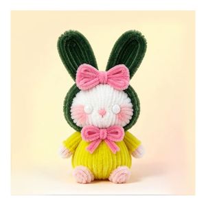 Kit de Arte Creativo DIY, Alambre de Terciopelo de 7mm, Material para Proyectos Educativos Infantiles y Ramos de Flores Decorativos con Alambre de Terciopelo - Product Image 3