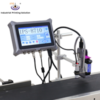 Impresora de Inyección de Tinta TIJ de Alta Eficiencia y Libre de Mantenimiento, con Tinta a Base de Solvente y Agua, para Codificación de Fechas de Lote y Códigos de Barras