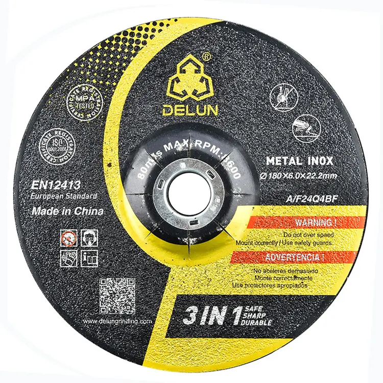 DELUN 4 Inch 100 mm Grinder Cutting Disc Wheel Grinding Mixer Grinding Wheel Dressing Machine Grind Wheel Cut