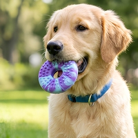 Service OEM/ODM d'usine, jouet à mâcher anti-déchirure en caoutchouc TPR avec logo personnalisé, distributeur de friandises pour chiens de petite race, usage quotidien