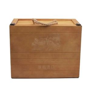 Caja de Madera para Almacenamiento de <span class=keywords><strong>una</strong></span> Sola Botella de Vino, Diseño Elegante, Caja de Madera para Vino, youtube, Caja de Madera para Vino Cerca de Mí - Product Image 4