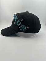 Wecondo OEM ODM Casquette de baseball A-frame Dandi de haute qualité personnalisée, profil haut, visière en daim, broderie personnalisée, impression par transfert