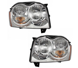 Eadlights-luces eadlamps, eft & ight air et Fo 2005-2007 Jeep Rand herokee <span class=keywords><strong>2006</strong></span> - Product Image 1