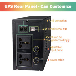 유럽 시장을 위한 긴 백업 및 사이클의 리튬 <span class=keywords><strong>UPS</strong></span> 650va 메탈 케이스 80WH - Product Image 6