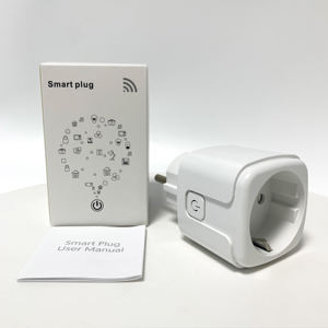 Smatrul không dây từ xa điều khiển bằng giọng nói Power Monitor hẹn giờ Google nhà Alexa 20A tuya <span class=keywords><strong>Wifi</strong></span> EU Ổ cắm thông minh cắm - Product Image 5