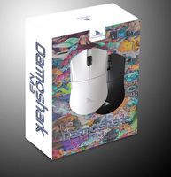 Darmoshark Mototech N3 Mouse Gaming Nirkabel Trio-mode E-Sports 7 Tombol 26000DPI PAW3395 Optik 50G Akselerasi Ringan