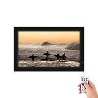 Cadre photo numérique rotatif à écran LED à fonction simple 21.5 "22" pour affichage publicitaire vidéo Portrait