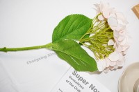 Vente en gros de fleurs d'hortensia artificielles au toucher de la meilleure qualité personnalisées pour la décoration de la maison de mariage de fête