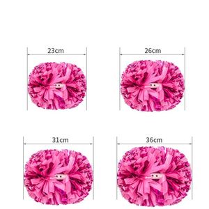 Pompones Personalizados con Diseño de Color para Animadoras, Pompones Escolares para Niñas - Product Image 4