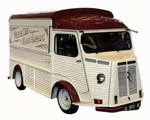 Remorque végétarienne avec bar à salade pour des <span class=keywords><strong>repas</strong></span> sains Camionnette à café style vintage avec comptoir de service pour événements thématiques - Product Image 5