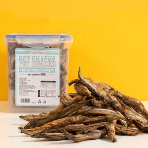 Welepet Hot-Bán Sản Phẩm Mới 500G Thùng Đông Khô Capelin Tự Nhiên Thức Ăn Vật Nuôi Tất Cả Các Giai Đoạn Cuộc Sống Mèo & Con Chó Xử Lý - Product Image 1